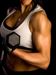 weight training biceps